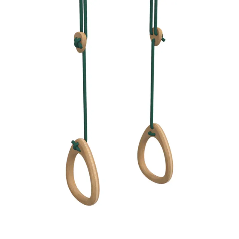 Lillagunga Gymnastic rings 'Rings' oak/green
