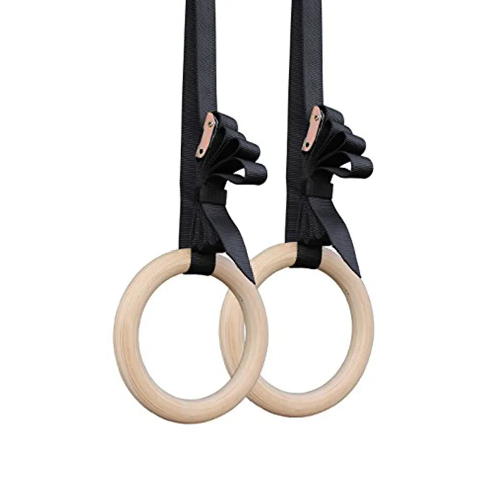 LivePro Wooden Gym Rings