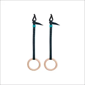LivePro Wooden Gym Rings