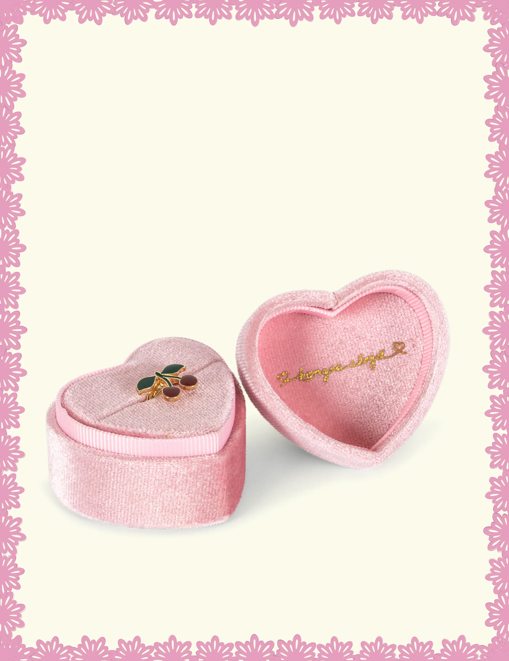 LOVE RINGS - cherry