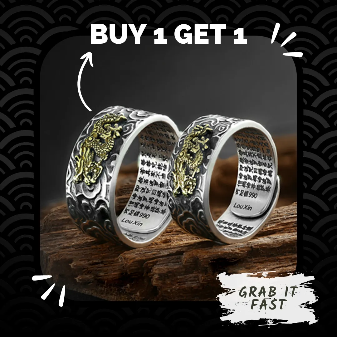 Loyalty Adjustable Silver Rings