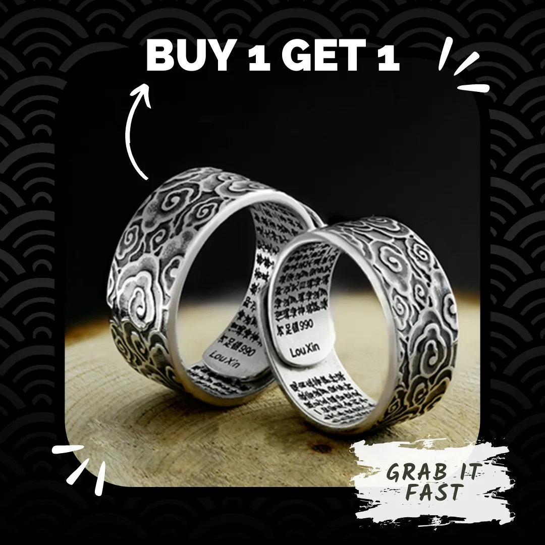 Loyalty Adjustable Silver Rings
