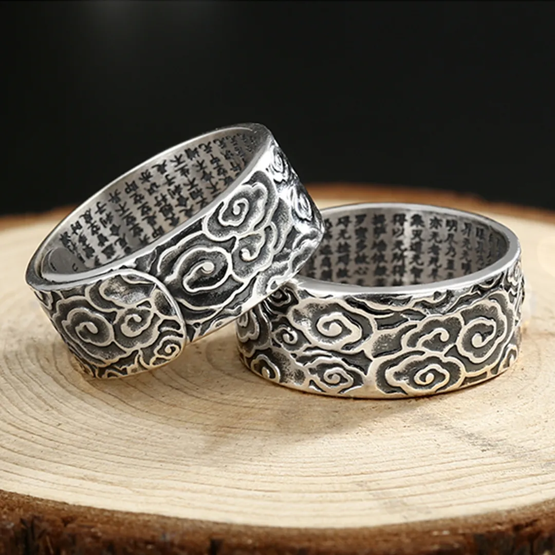 Loyalty Adjustable Silver Rings