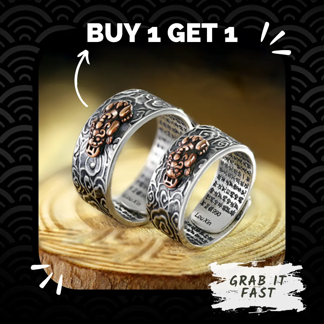 Loyalty Adjustable Silver Rings