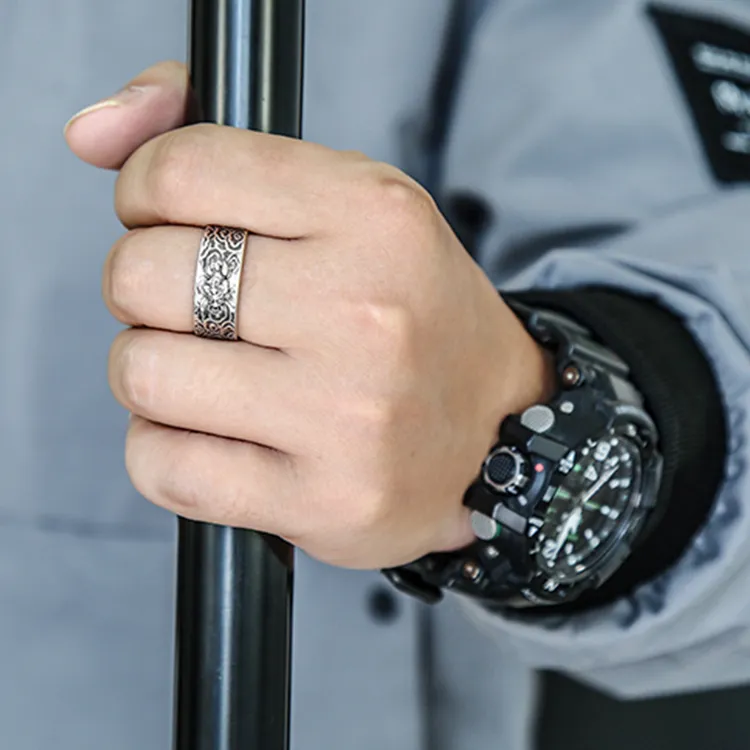 Loyalty Adjustable Silver Rings