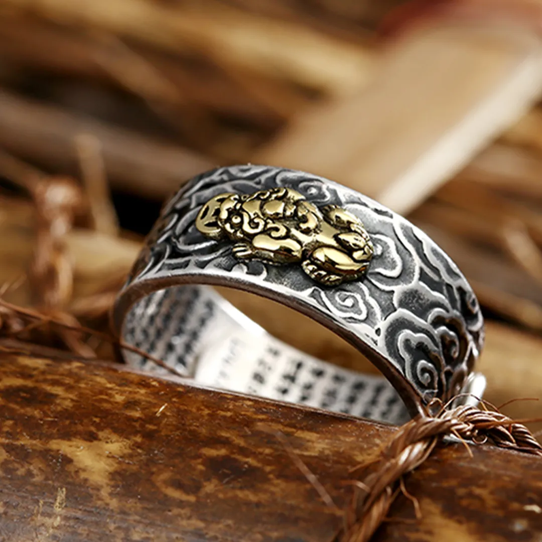 Loyalty Adjustable Silver Rings