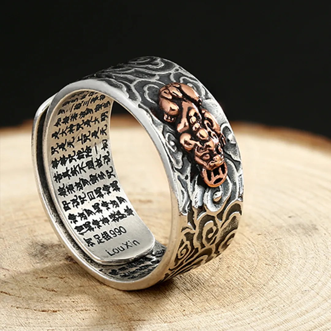 Loyalty Adjustable Silver Rings