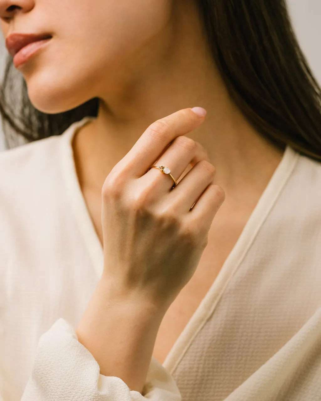 Luma Gemstone Ring - 2 Colors