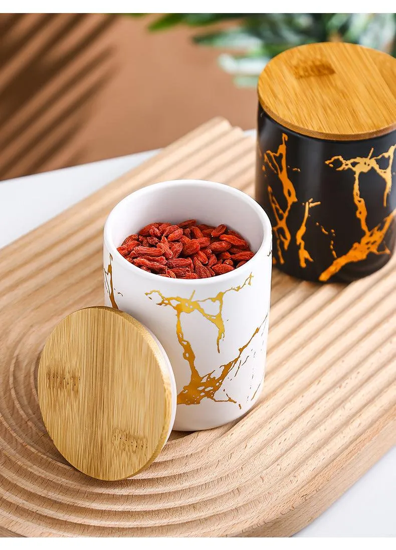 Mable Ceramic Airtight Jars