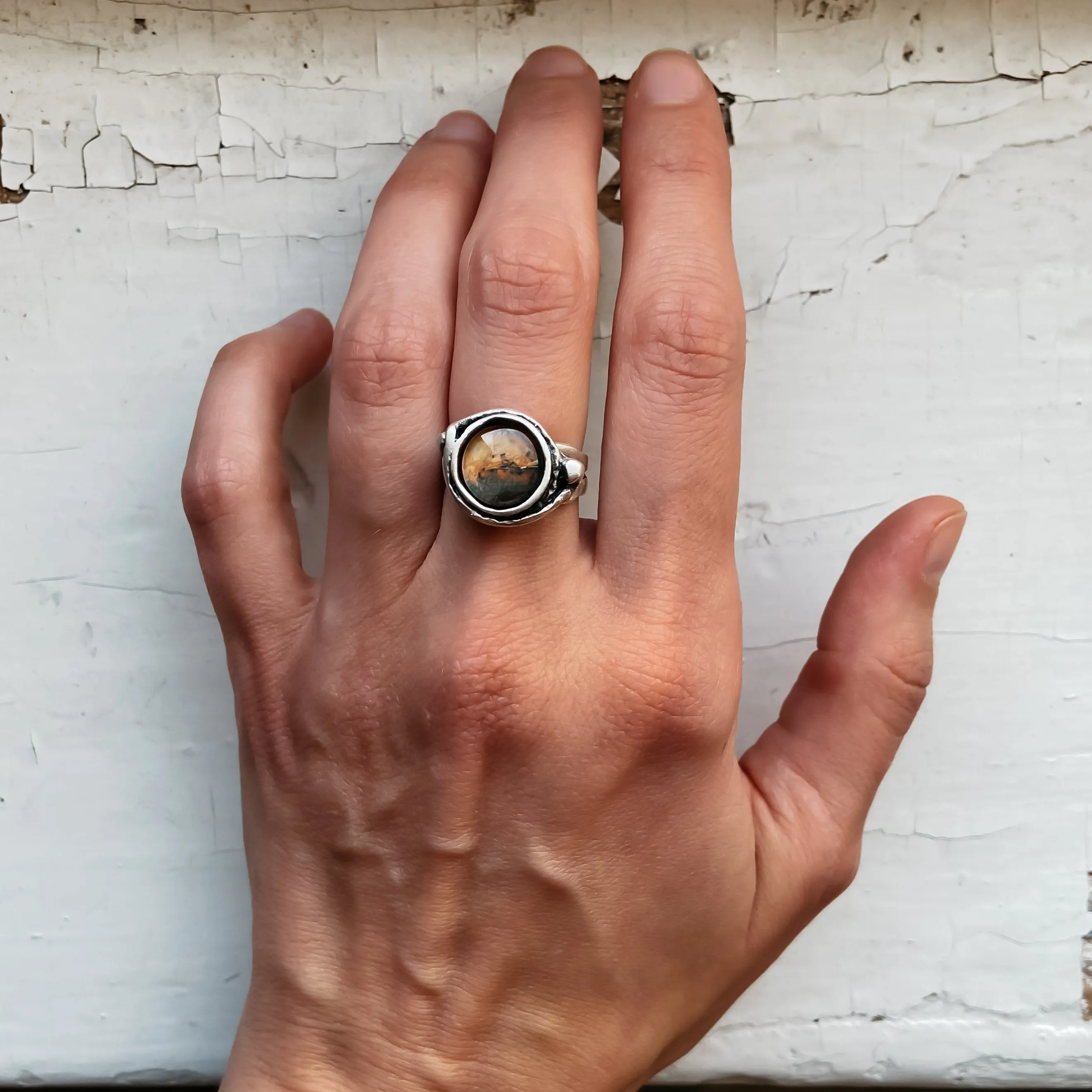 Mars and Moons Ring