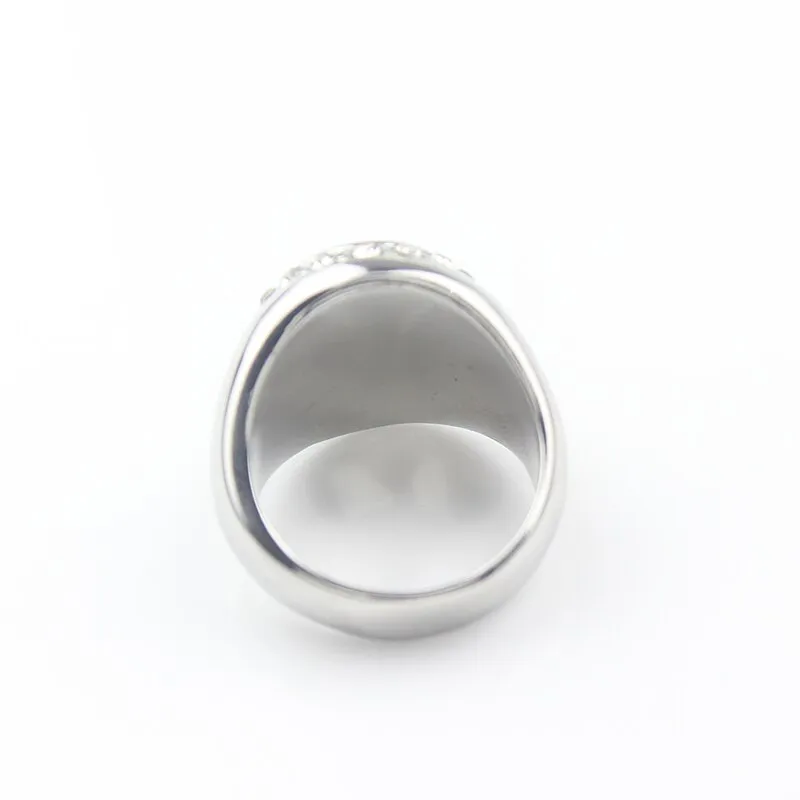 Master Mason Blue Lodge Ring - Square and Compass G Zirconia Silver