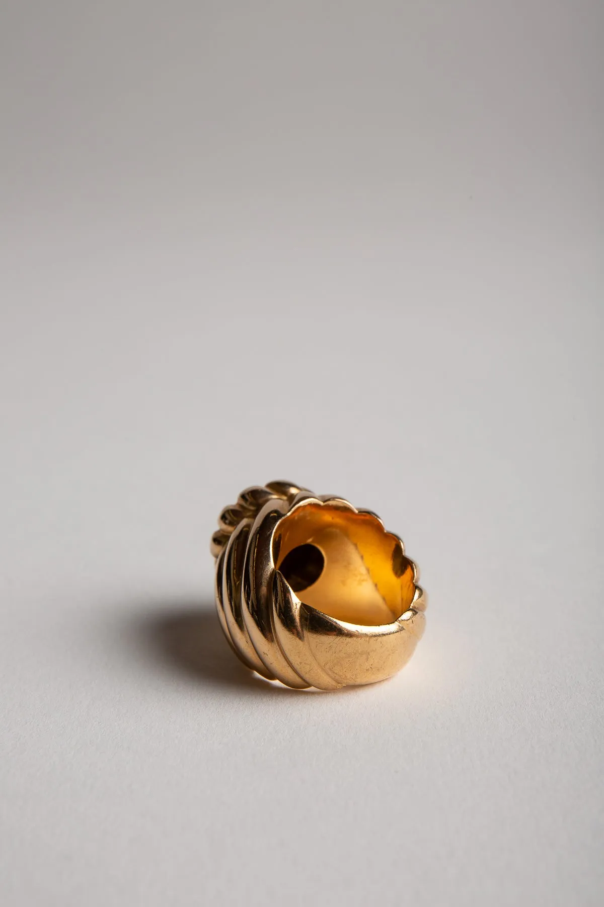 MAXFIELD PRIVATE COLLECTION | 1950'S FRENCH DIAMOND DOME RING