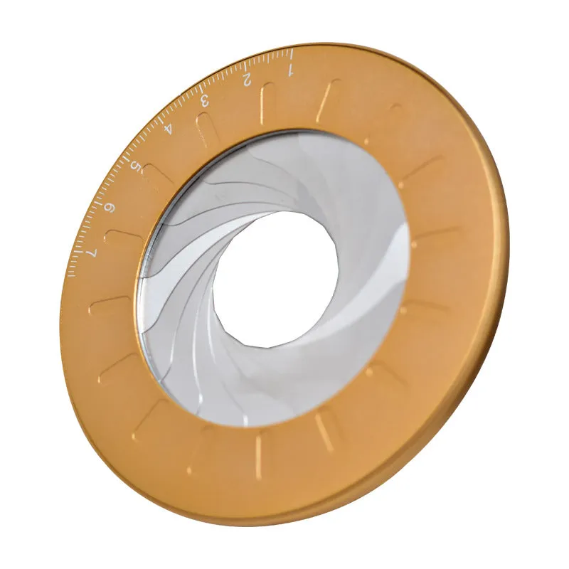 Measuring Round Ruler Aluminum Alloy And Stainless Steel Adjustable Flexible Circle Drawing Ruler Professional Measuring Tools