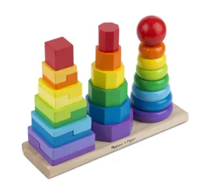 Melissa & Doug Geometric Stacker
