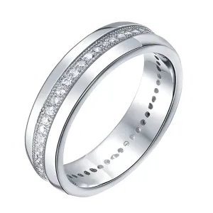 Men's Wedding Band Full-Eternity Diamond Ring