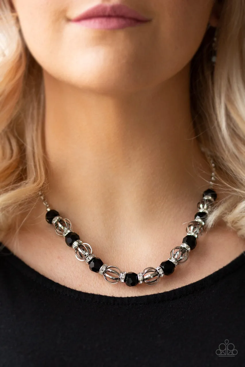 Metro Majestic Black Paparazzi Necklace