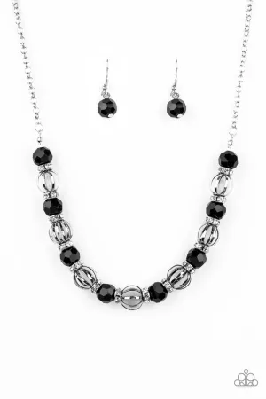 Metro Majestic Black Paparazzi Necklace