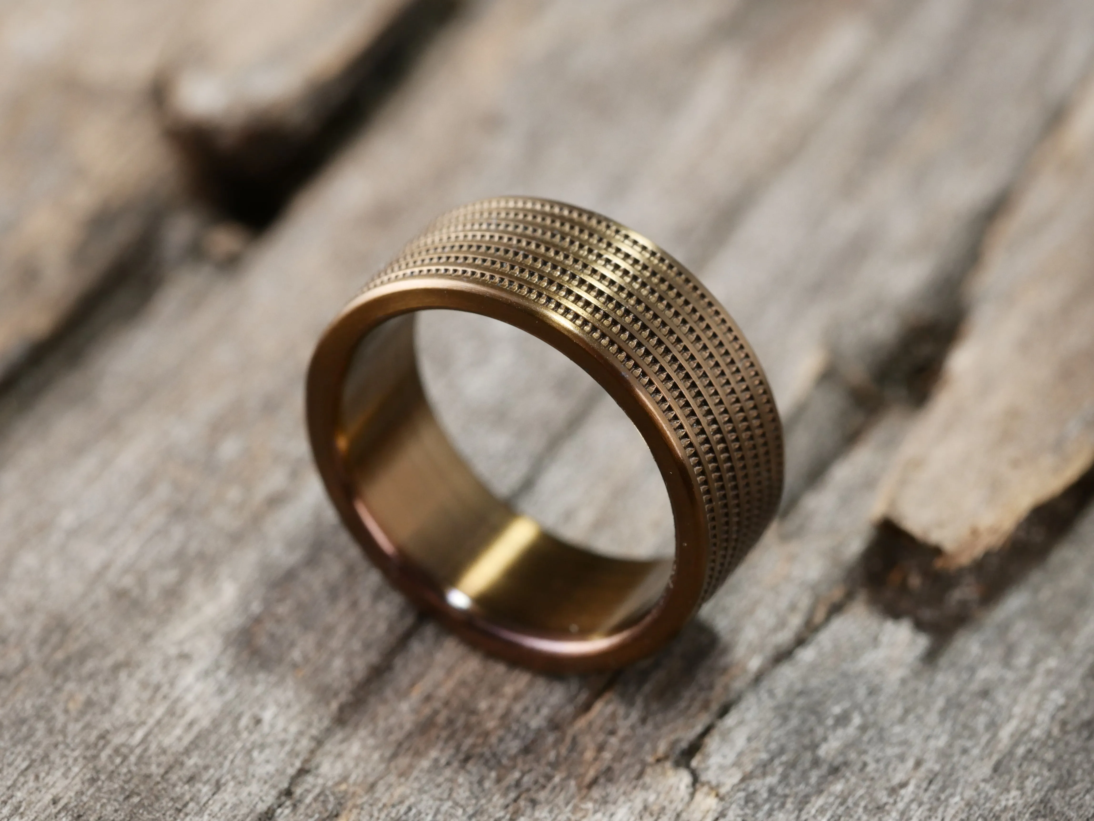 Milgrain - Burnt Bronze finish