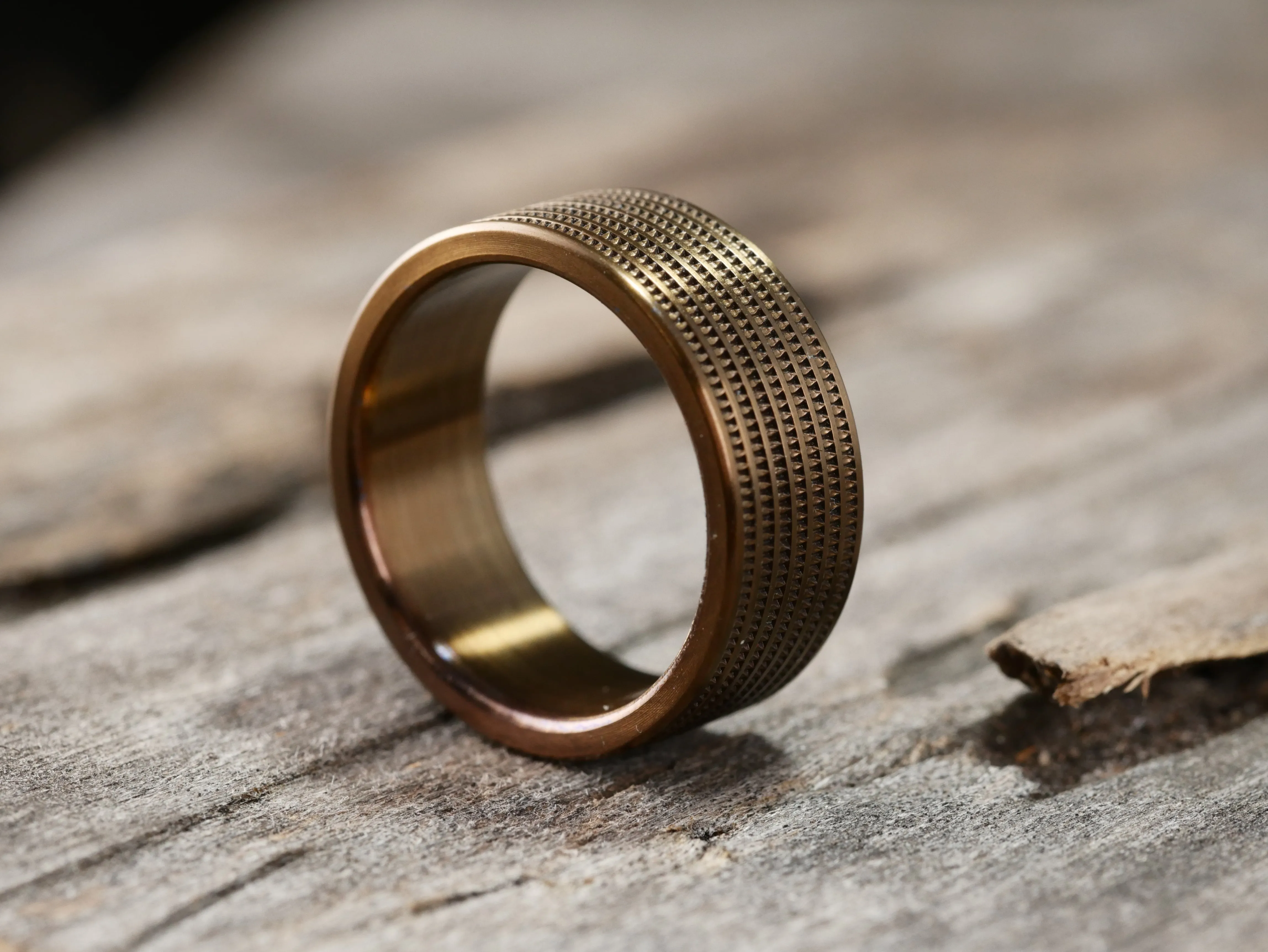 Milgrain - Burnt Bronze finish