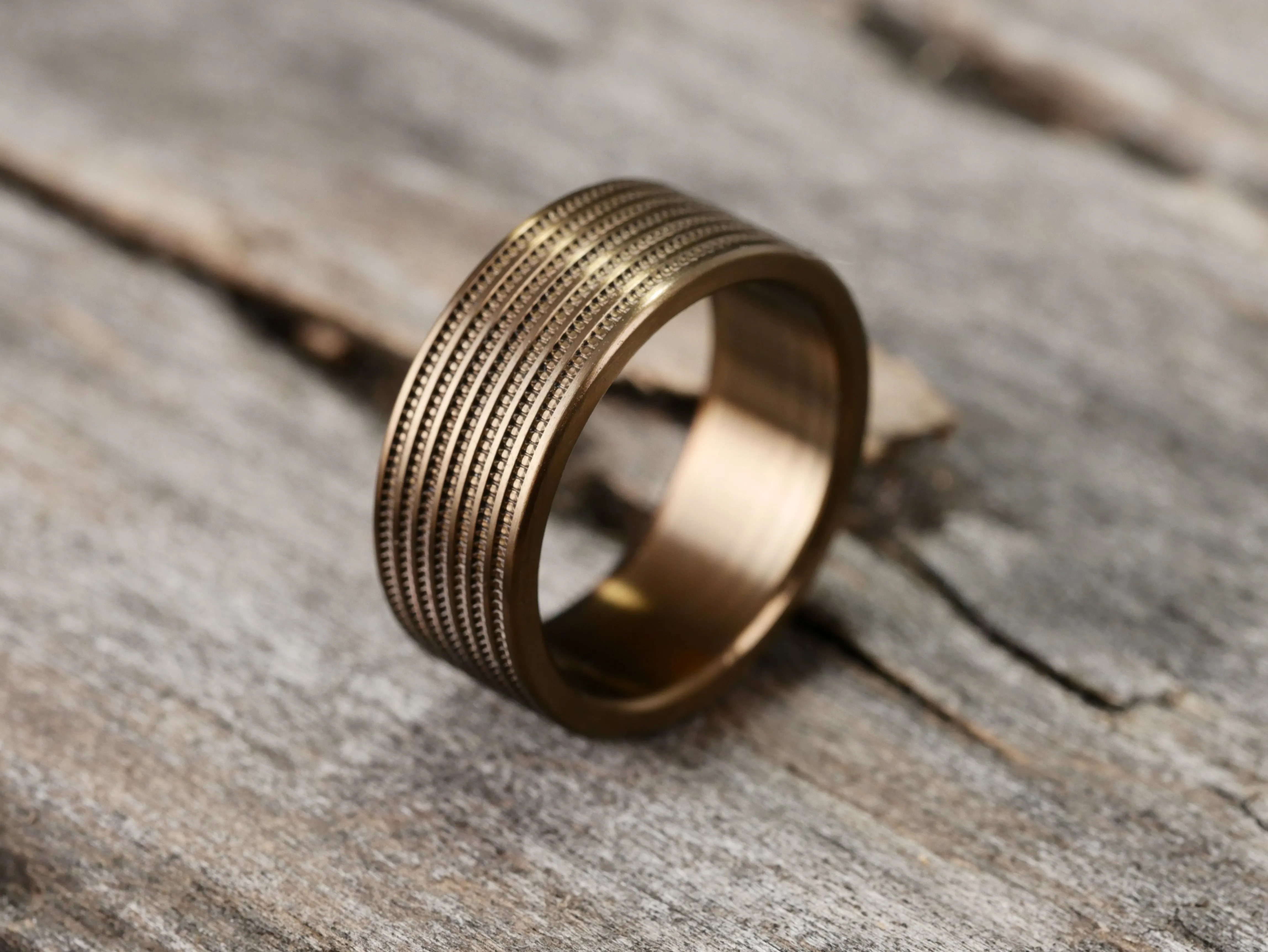 Milgrain - Burnt Bronze finish