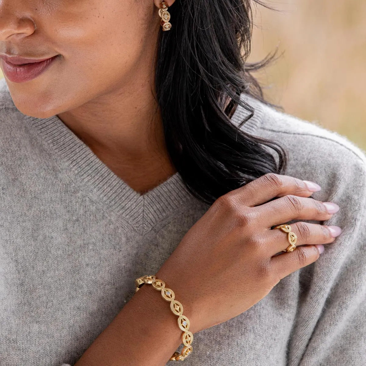 Monique Ring - Gold - Size 7