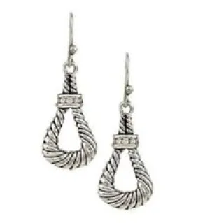 Montana Twisted Rope Loop Ear Rings