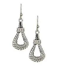 Montana Twisted Rope Loop Ear Rings