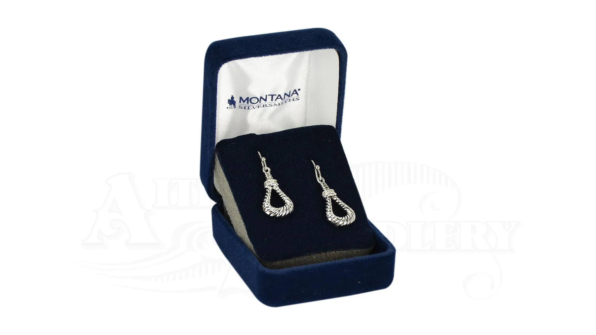 Montana Twisted Rope Loop Ear Rings