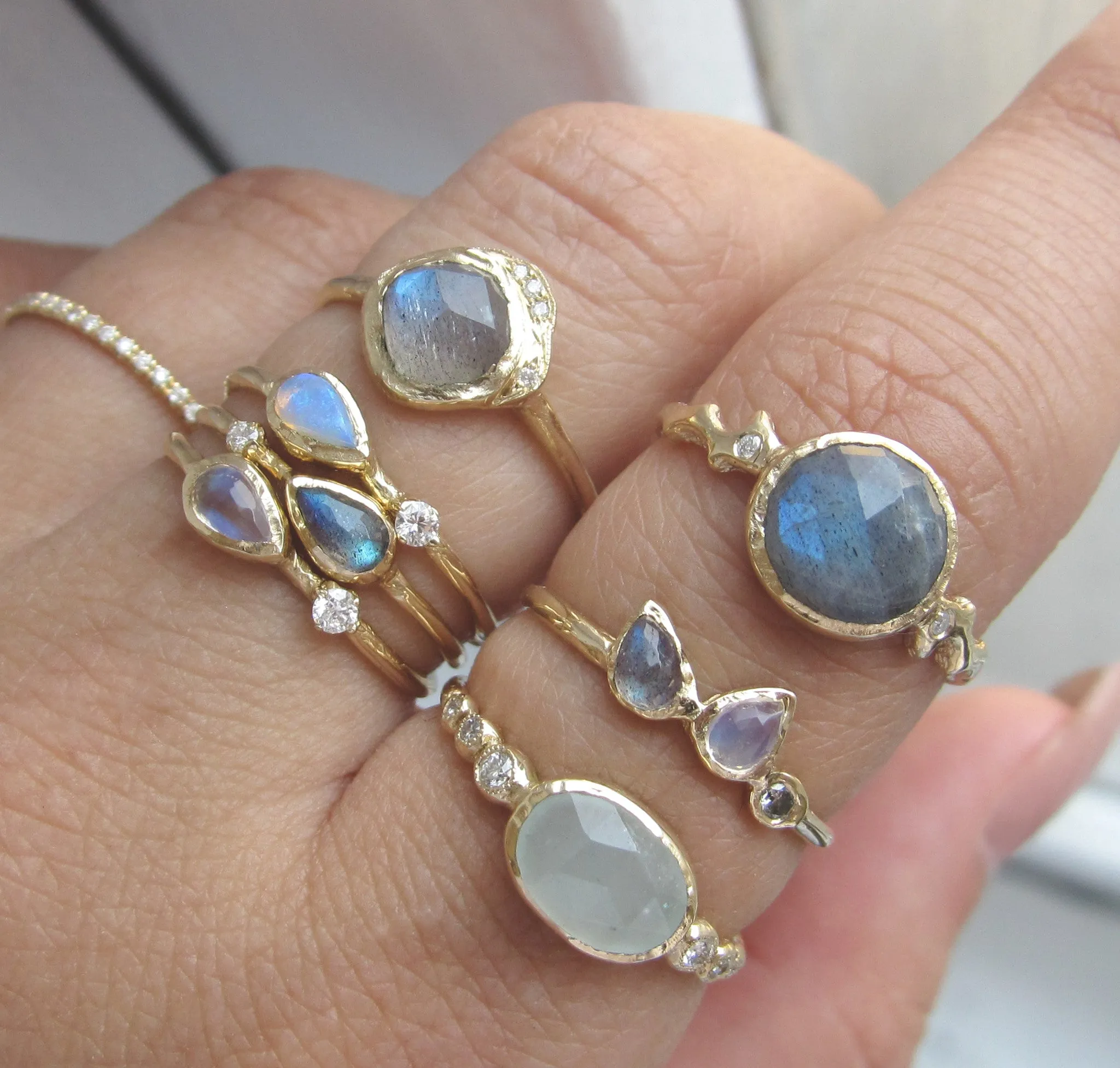 Morro Labradorite Ring