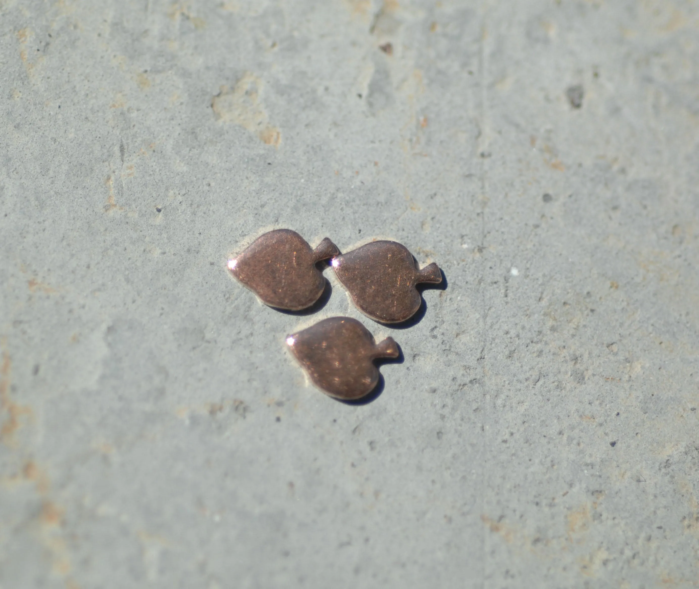 Most Tiny Metal Lily Leaf Mini Blanks