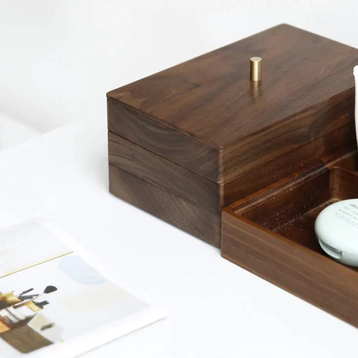 Multi layer Wooden Jewelry Organizer