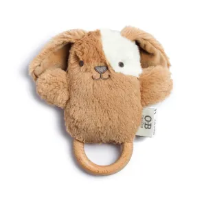 O.B. Designs Dingaring Duke Dog Wooden Teether