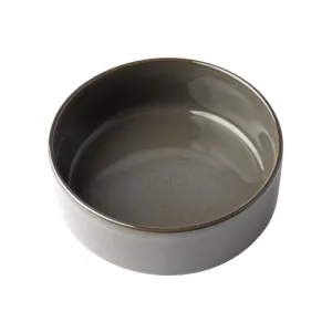 Omada Flat Stackable Cereal Bowl Grey OM-0000059