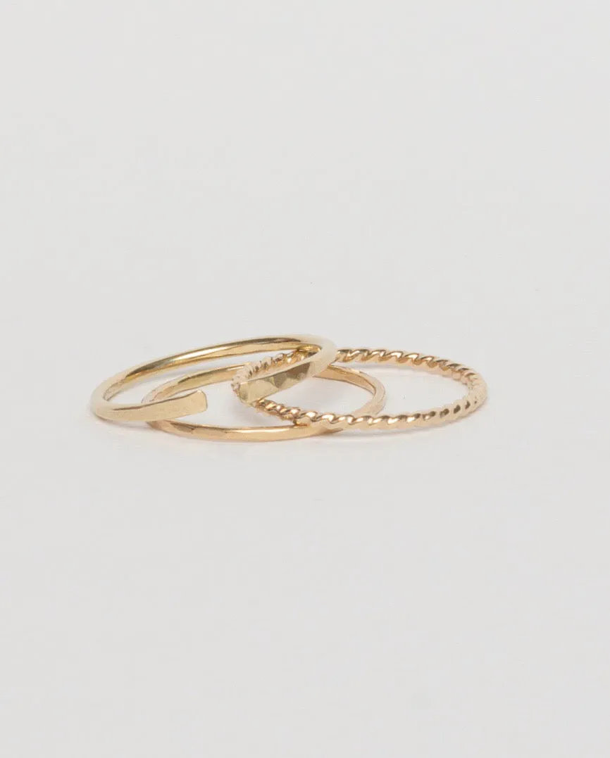 Open Ring, Gold Filled