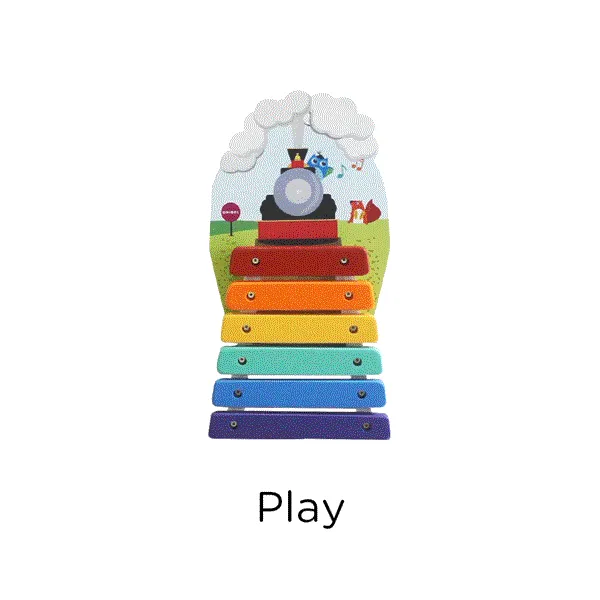 Oribel Musical Rail Track - Xylophone