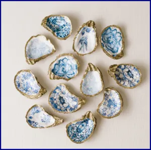 Oyster Shell Jewelry Dishes