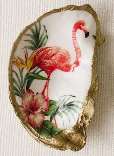 Oyster Shell Jewelry Dishes