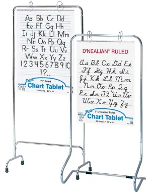 Pacon Chart Stand, 50" Non-Adjustable