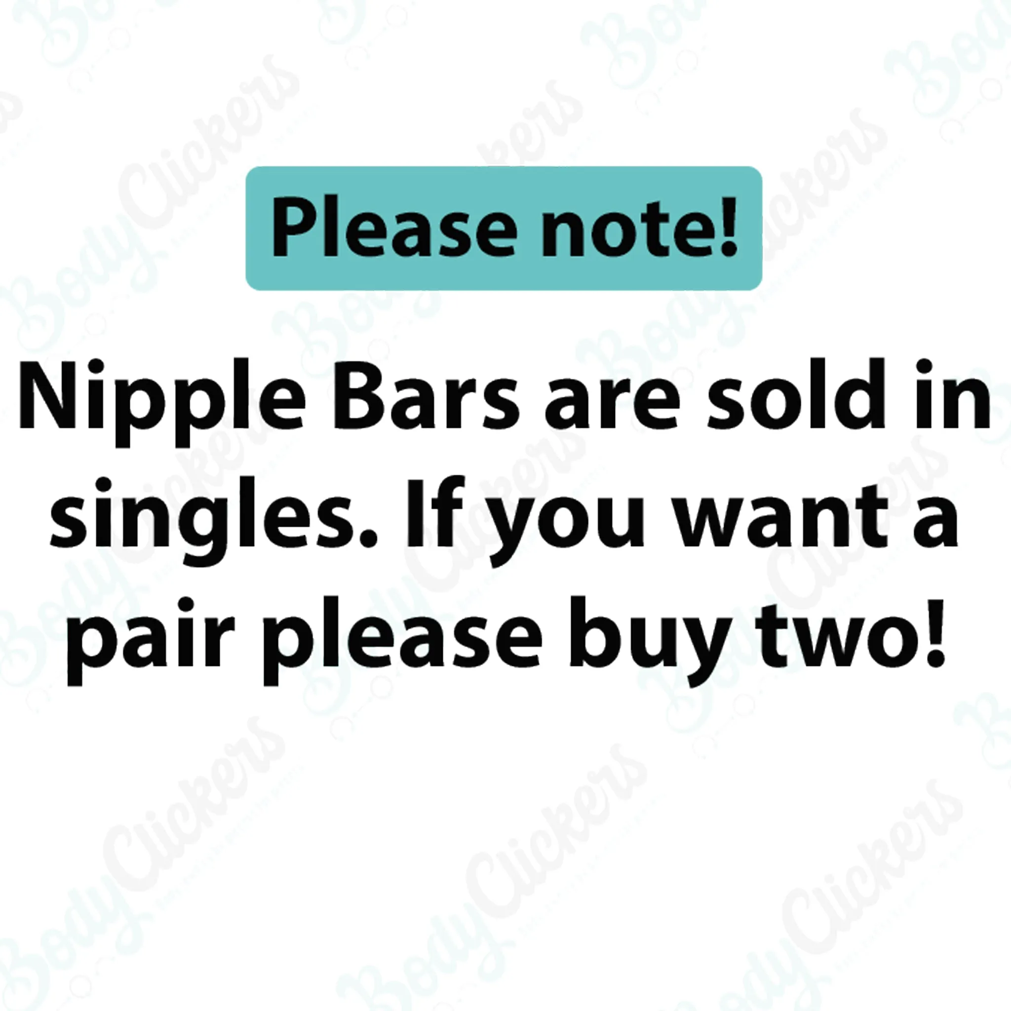 Pair Natural Stone Nipple Piercings Titanium 14g