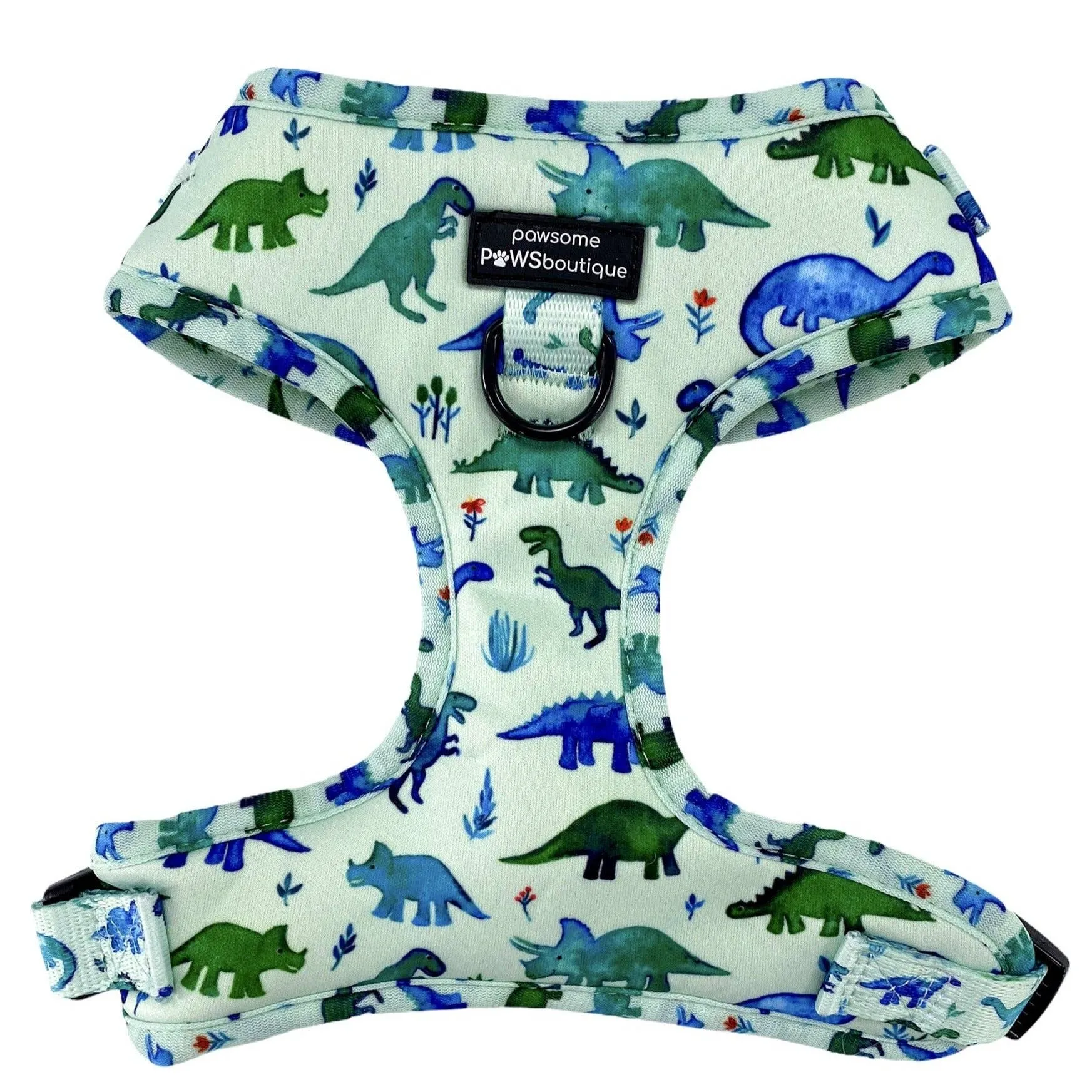 Pawsome Paws Boutique - D-Ring Adjustable Dog Harness – Dinky Dino
