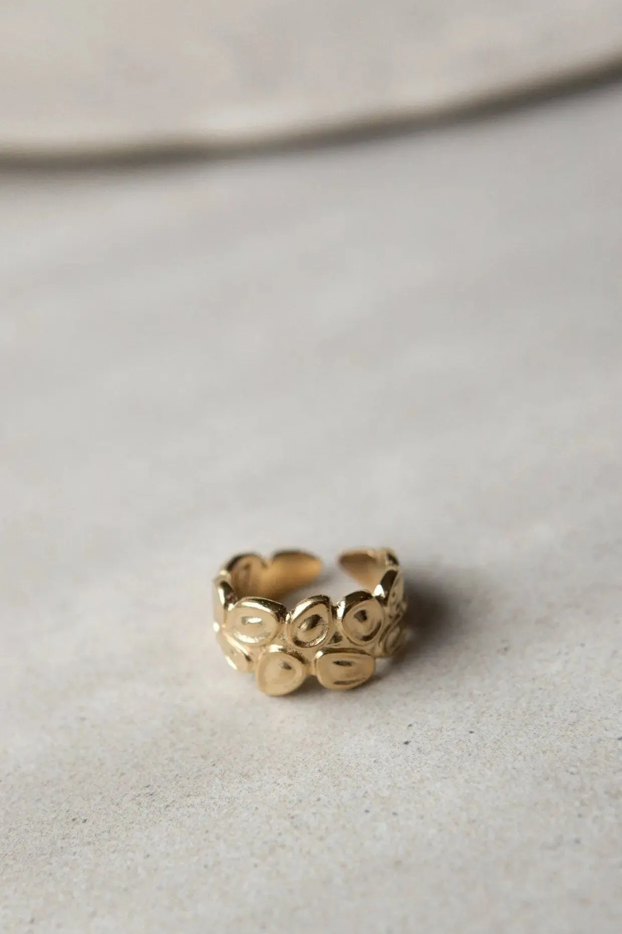 Pebbles WIDE RING