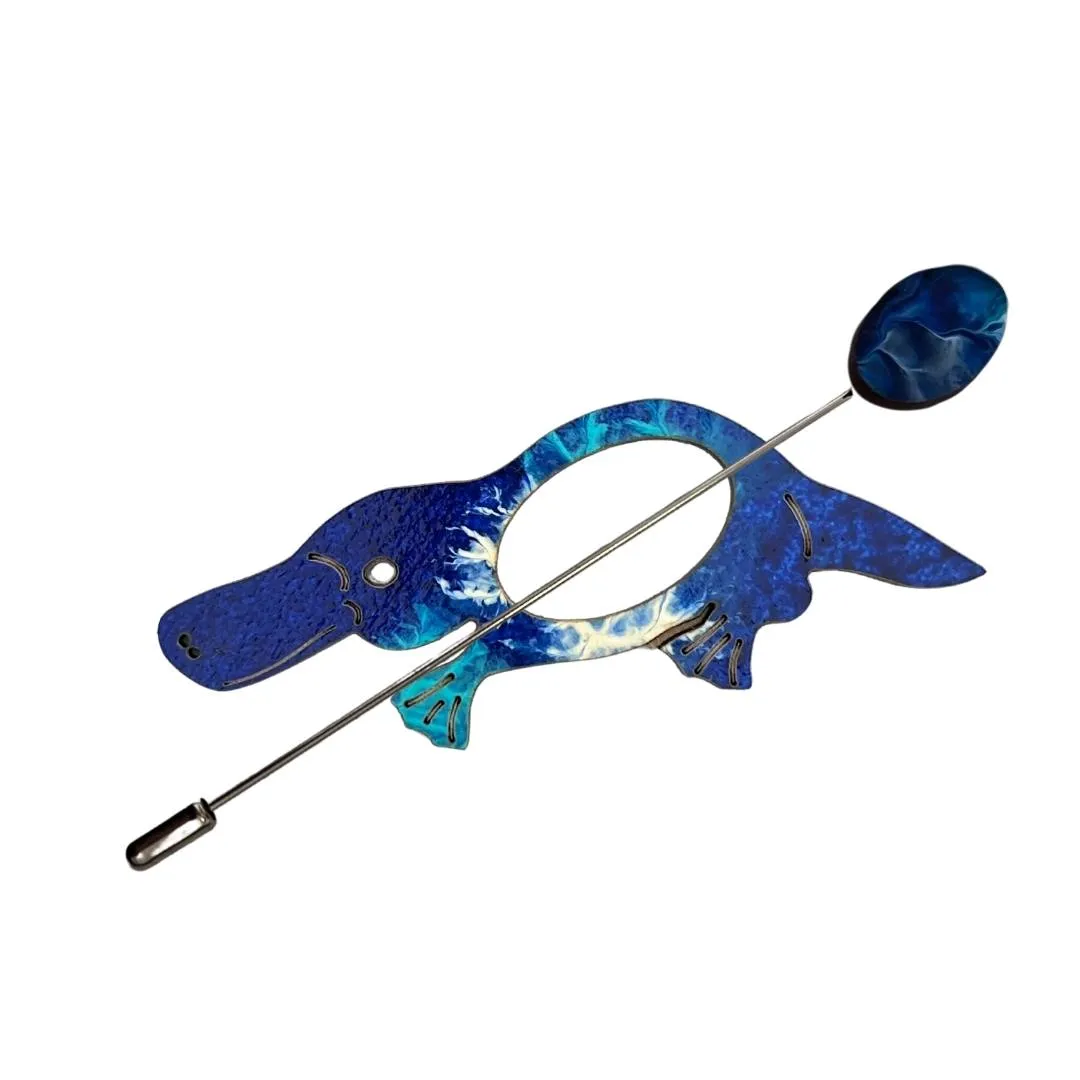 Platypus Scarf Pin (5 Colors)