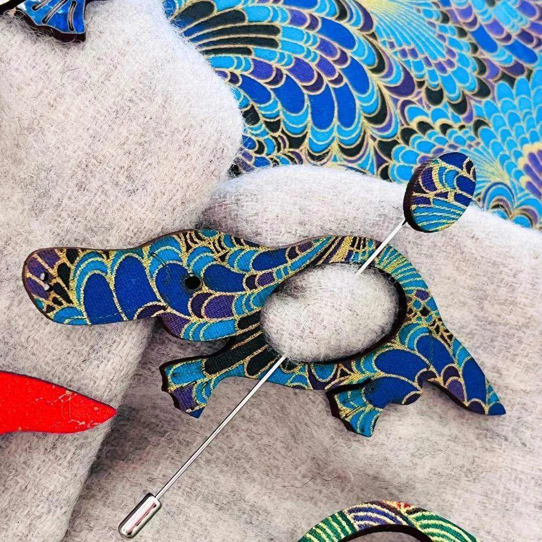 Platypus Scarf Pin (5 Colors)
