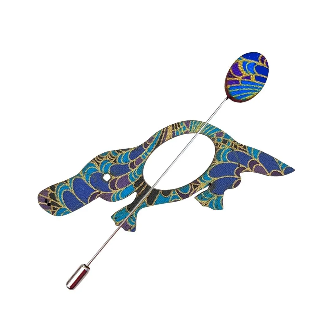 Platypus Scarf Pin (5 Colors)