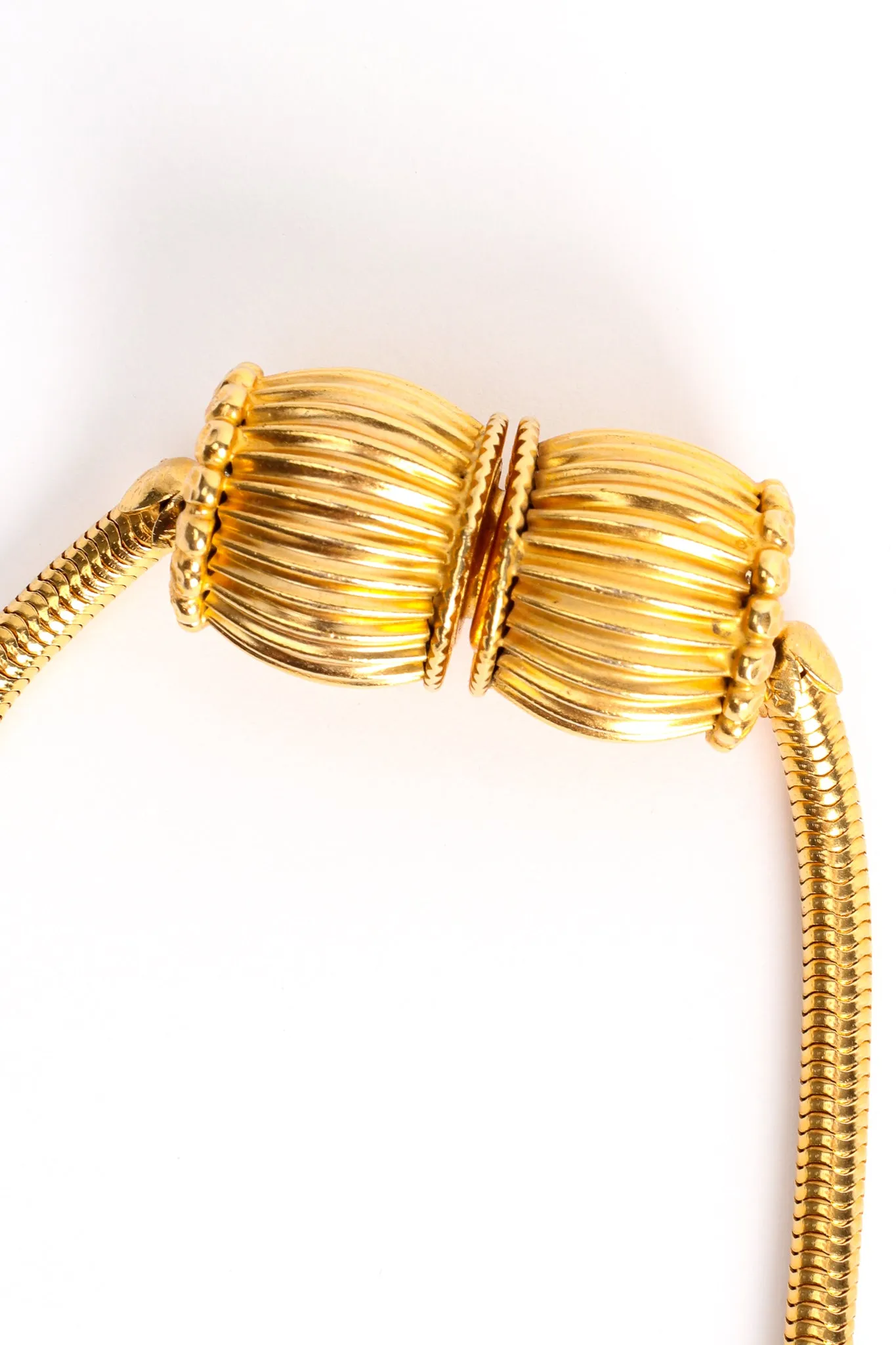 Polished Shell Pendant Necklace
