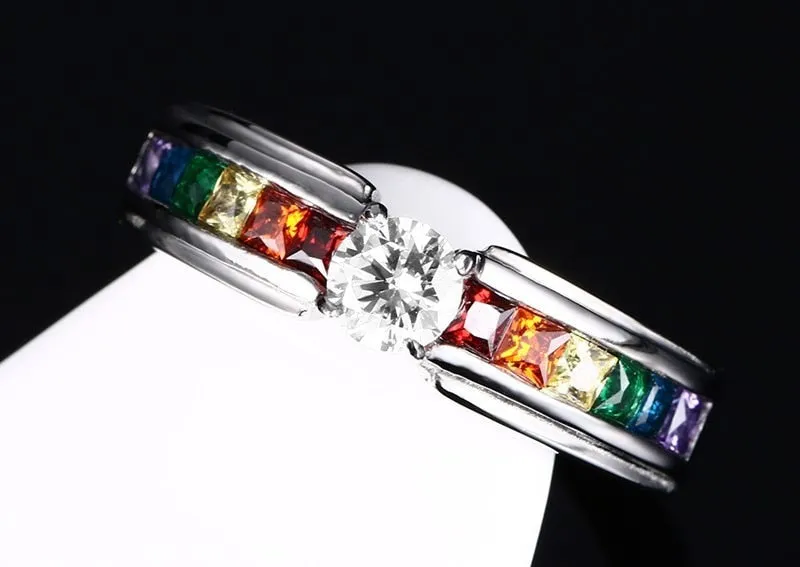Pride Rhinestones Ring