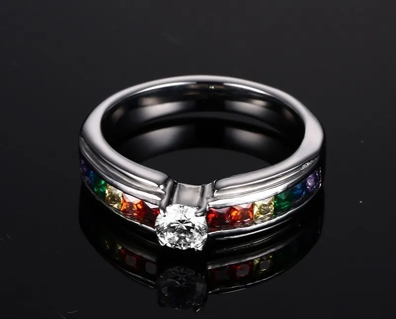 Pride Rhinestones Ring