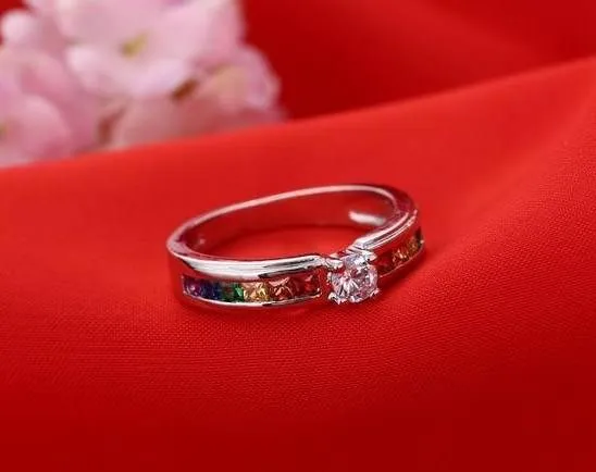 Pride Rhinestones Ring