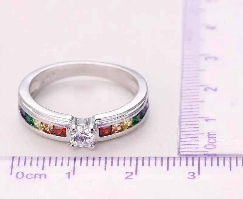 Pride Rhinestones Ring