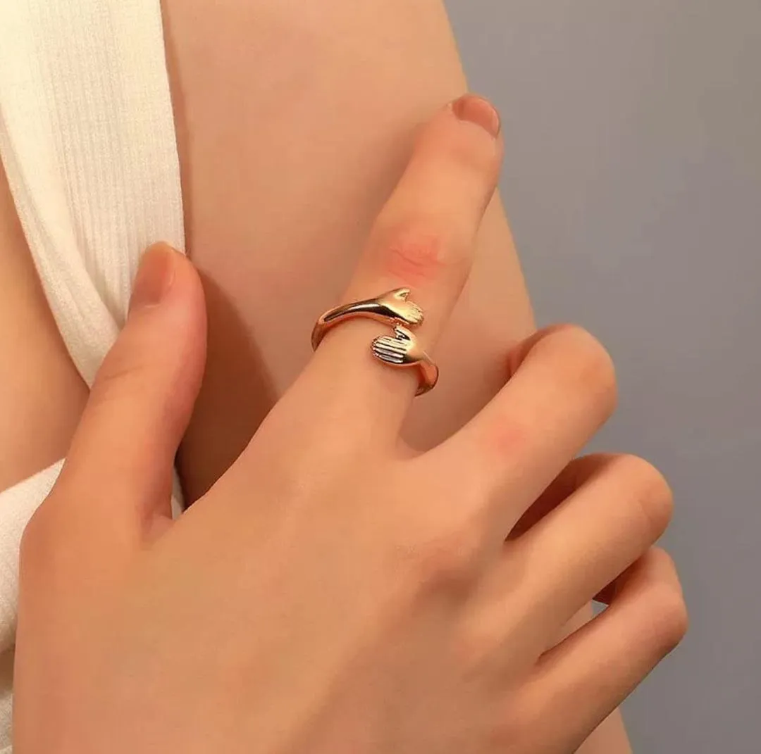 Promise Hug Ring For Girls And Women